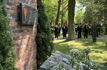 Uroczystości uczczenia pamięci więźniów politycznych KL Auschwitz-Birkenau i podobozów w Gliwicach