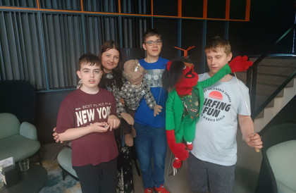 Spektakl teatru lalek w wykonaniu Pana Marka Żyły pt. „Zwyczaje i tradycje Śląska”