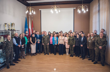 Uroczyste obchody Święta Terenowych Organów Wykonawczych Ministerstwa Obrony Narodowej.