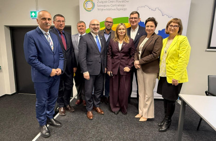 Zebranie Zarządu Związku oraz Walne Zebranie Członków Związku Gmin i Powiatów Subregionu Centralnego Województwa Śląskiego. 