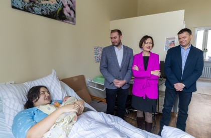 Pierwsze dziecko urodzone w 2026 r. w Zespole Szpitali Powiatu Gliwickiego