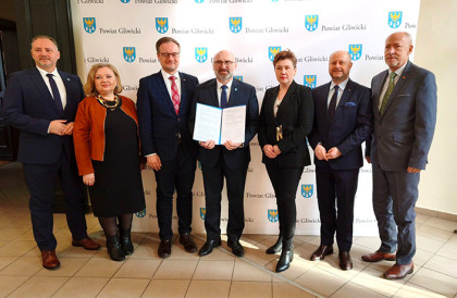 Podpisanie listu intencyjnego w sprawie współpracy w zakresie funkcjonowania szpitali.