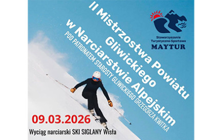 II Mistrzostwa Powiatu Gliwickiego w narciarstwie alpejskim 