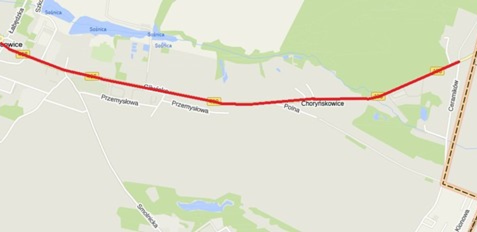 Nowa droga powiatowa w gminie Sośnicowice