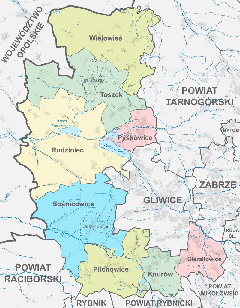 https://pl.wikipedia.org/wiki/Powiat_gliwicki#/media/Plik:Gliwice_County_administrative_map-PL.svg